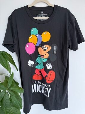 Disney Mickey Mouse Graphic Tee | “I’ll Be Your Mickey” | Black | Men’s L